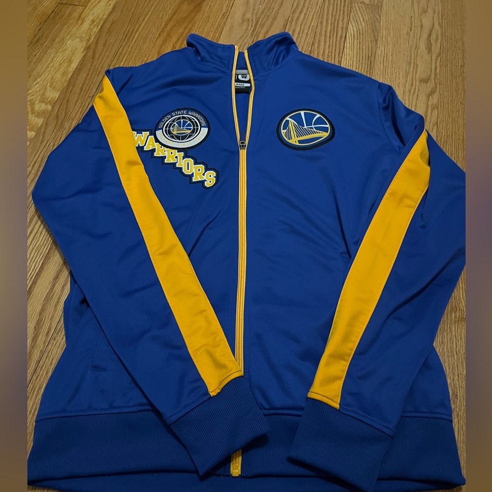 Golden state warriors track jacket